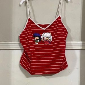 Red hot topic tank top in size medium